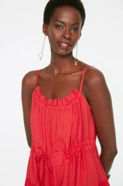 Trendyol Vrouwen Standaard Mouw Halternek Schaatser Jurk -Trendyo Trendy Winkel 800x1200 1337