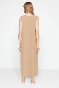 Trendyol Vrouwen Standaard Mouw Ronde Hals Verschuiving Jurk -Trendyo Trendy Winkel 800x1200 1394