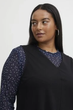 Fransa Plus Size Selection FPDORTHE DR 1 Dames Jurk - Maat 48 -Trendyo Trendy Winkel 800x1200 149