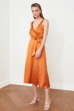 Trendyol Vrouwen Standaard Mouw Cache-coeur A-lijn Jurk -Trendyo Trendy Winkel 800x1200 1498