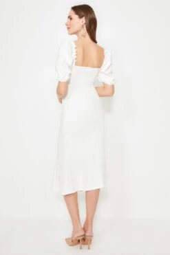 Trendyol Vrouwen Ballon Mouw Lieve Schat Basis Jurk -Trendyo Trendy Winkel 800x1200 1505