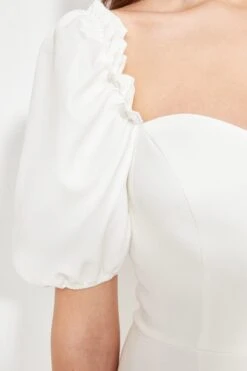 Trendyol Vrouwen Ballon Mouw Lieve Schat Basis Jurk -Trendyo Trendy Winkel 800x1200 1510