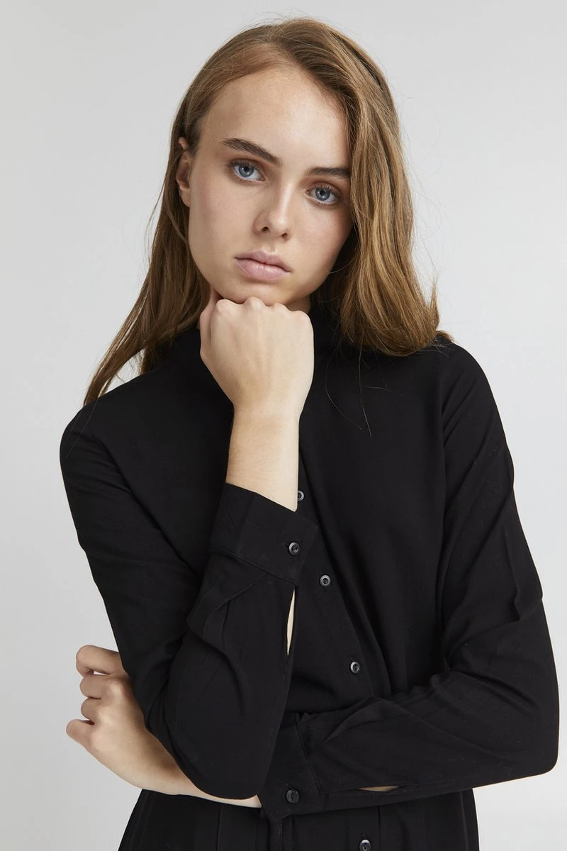 Ichi IHMAIN DR Dames Jurk - Maat 38 6 Ichi IHMAIN DR Dames Jurk - Maat 38 - Afbeelding 4