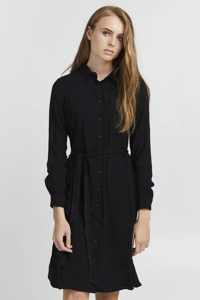 Ichi IHMAIN DR Dames Jurk - Maat 38 8 Ichi IHMAIN DR Dames Jurk - Maat 38 - Afbeelding 6