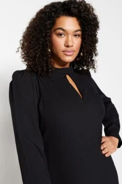 Trendyol Vrouwen Ballon Mouw Staande Kraag Bodycon Plus Size Jurk 22 Trendyol Vrouwen Ballon Mouw Staande Kraag Bodycon Plus Size Jurk -Trendyo Trendy Winkel 800x1200 1596