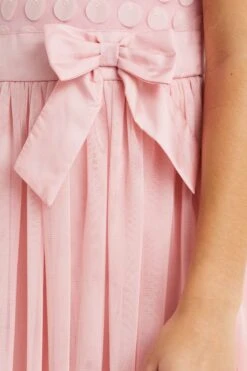 WE Fashion Meisjes Tule Jurk Met Strik 10 WE Fashion Meisjes Tule Jurk Met Strik -Trendyo Trendy Winkel 800x1200 16