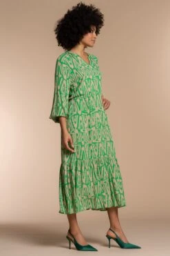 Geisha - Jurk - Groen -Trendyo Trendy Winkel 800x1200 1629