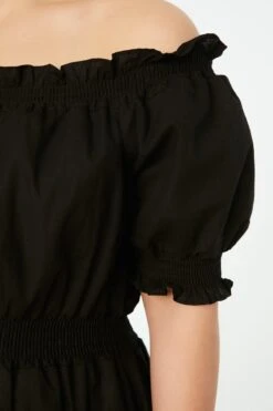 Trendyol Vrouwen Ballon Mouw Carmen Kraag Schaatser Grote Maten Jurk 14 Trendyol Vrouwen Ballon Mouw Carmen Kraag Schaatser Grote Maten Jurk -Trendyo Trendy Winkel 800x1200 1661