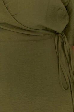 Trendyol Vrouwen Standaard Mouw V-hals Omslag Grote Maten Jurk -Trendyo Trendy Winkel 800x1200 1689