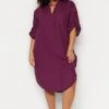 Trendyol Vrouwen Off-shoulder Ronde Hals Verschuiving Grote Maten Jurk -Trendyo Trendy Winkel 800x1200 1700