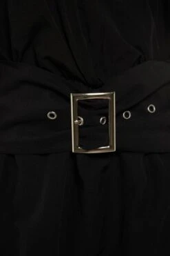 Trendyol Vrouwen Gepofte/ruche Mouw V-hals Omslag Plus Size Jurk -Trendyo Trendy Winkel 800x1200 1710