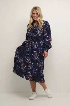 Kaffe Curve KCnanni Shirt Dress Dames Jurk - Maat 44 -Trendyo Trendy Winkel 800x1200 1744