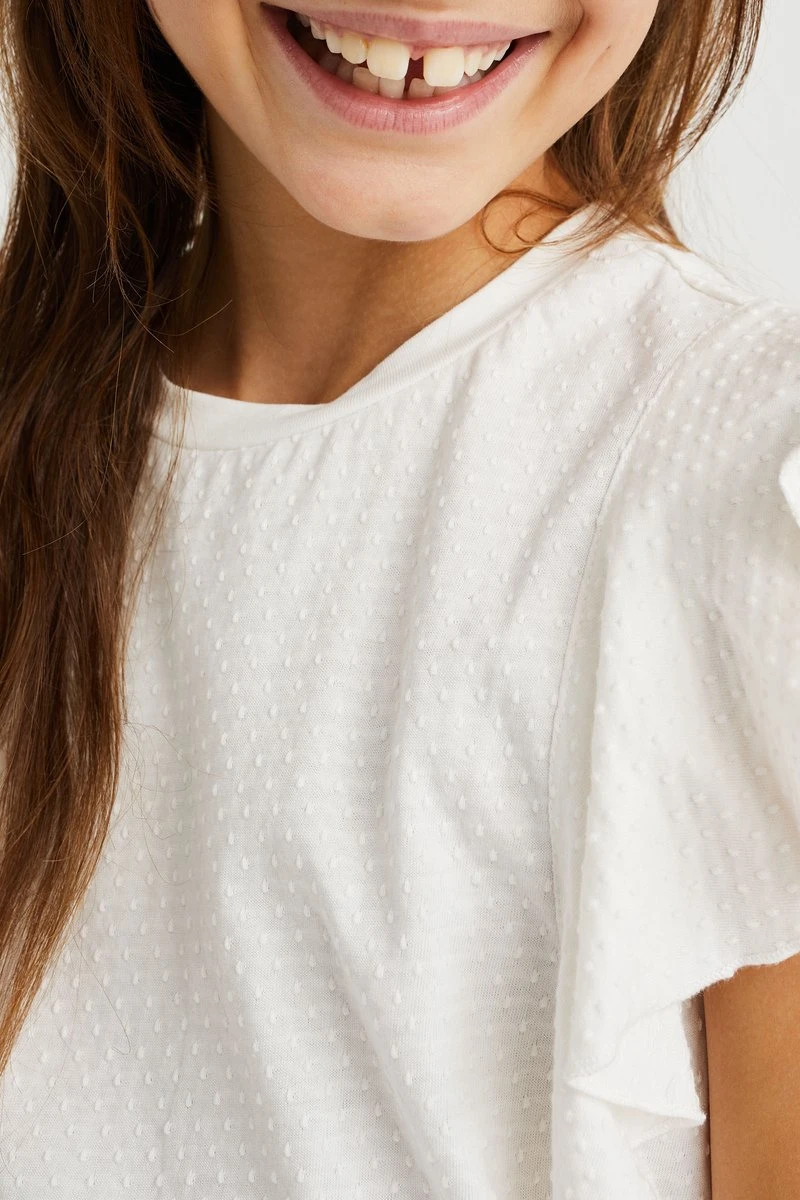 WE Fashion Meisjes Jurk Met Structuur 6 WE Fashion Meisjes Jurk Met Structuur - Afbeelding 4