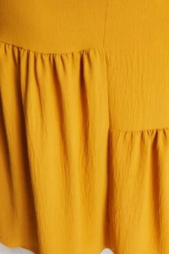 Trendyol Vrouwen Standaard Mouw Ronde Hals Ruche Zoom Grote Maten Jurk -Trendyo Trendy Winkel 800x1200 260