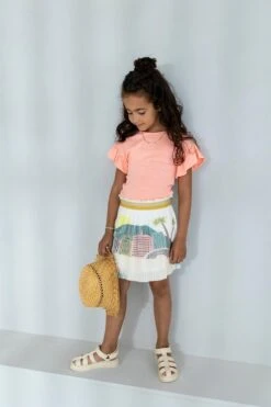 Like Flo Fancy Plisse Dress Jurken Meisjes - Rok - Jurk - Multi - Maat 128 -Trendyo Trendy Winkel 800x1200 43