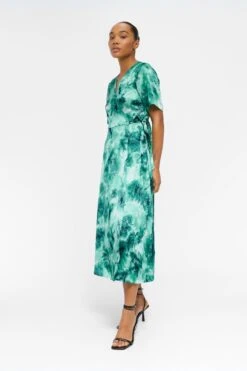 OBJECT OBJSUMAI ELIN S/S WRAP DRESS A DIV Dames Jurk - Maat 38 -Trendyo Trendy Winkel 800x1200 472