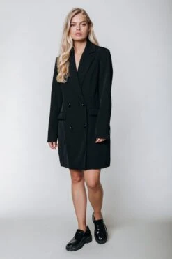 Colourful Rebel Duke Jurk Zwart Dames - Basic Fit - Polyester - M -Trendyo Trendy Winkel 800x1200 512