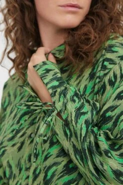 VERO MODA VMFREJA LS BLK SHIRT DRESS WVN Dames Jurk - Maat S -Trendyo Trendy Winkel 800x1200 538