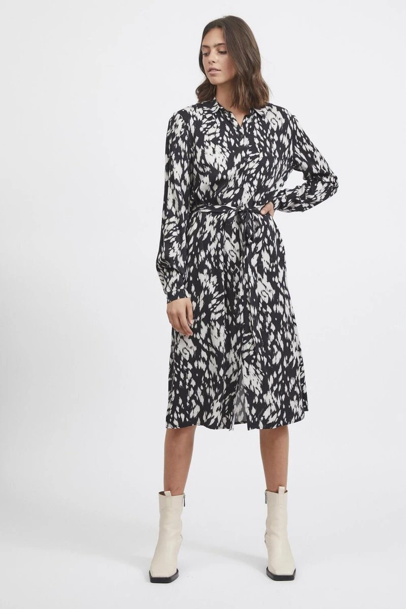 VILA VIGRAFDI L/S SHIRT DRESS/L Dames Jurk - Maat 34 7 VILA VIGRAFDI L/S SHIRT DRESS/L Dames Jurk - Maat 34 - Afbeelding 5