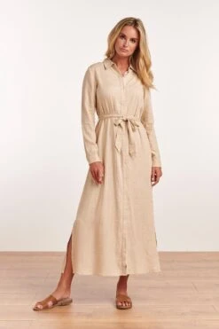 Smashed Lemon - Scarlet Jurk - Beige - 22071-720-XS