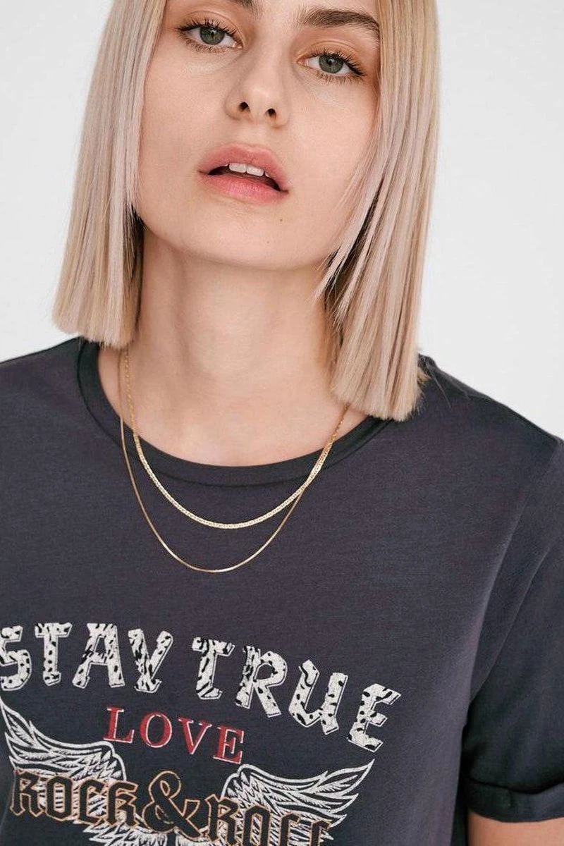 Noisy May NMHAZEL S/S T-SHIRT DRESS Dames Jurk - Maat XS 6 Noisy May NMHAZEL S/S T-SHIRT DRESS Dames Jurk - Maat XS - Afbeelding 4