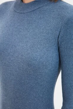 Trendyol Vrouwen Standaard Mouw Staande Kraag Bodycon Jurk -Trendyo Trendy Winkel 800x1200 600