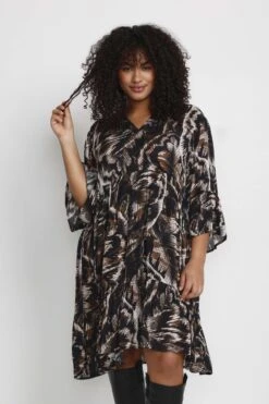 Kaffe Curve KCerin Ami Dress Dames Jurk - Maat 46 10 Kaffe Curve KCerin Ami Dress Dames Jurk - Maat 46 -Trendyo Trendy Winkel 800x1200 619