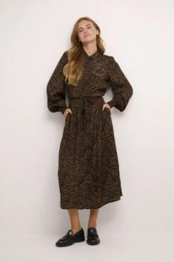 Kaffe KAflorina Shirt Dress Dames Jurk - Maat 44 -Trendyo Trendy Winkel 800x1200 639