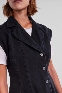 PIECES PCAMA LEAH SL DENIM DRESS BC Dames Jurk - Maat XS -Trendyo Trendy Winkel 800x1200 640