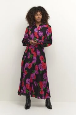 Kaffe KAflorina Shirt Dress Dames Jurk - Maat 38 -Trendyo Trendy Winkel 800x1200 645