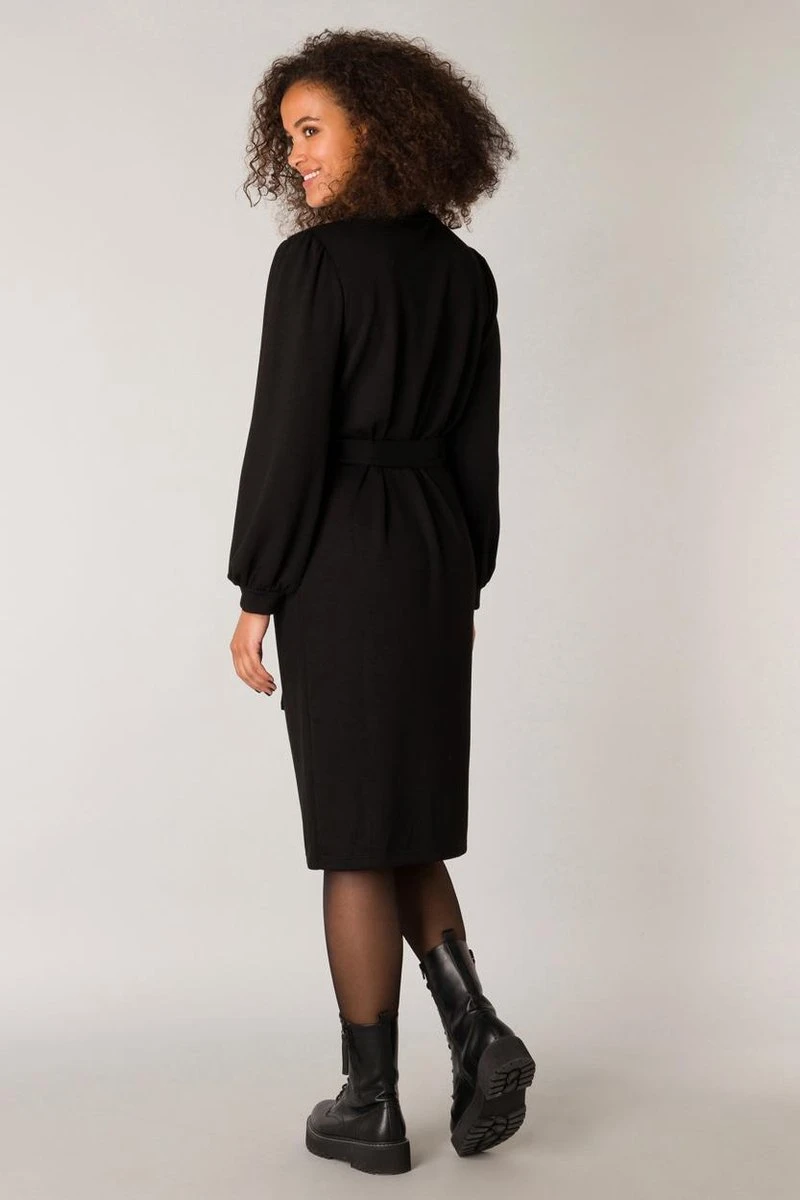 IVY BEAU Selena Jurk - Black - Maat 44 5 IVY BEAU Selena Jurk - Black - Maat 44 - Afbeelding 3