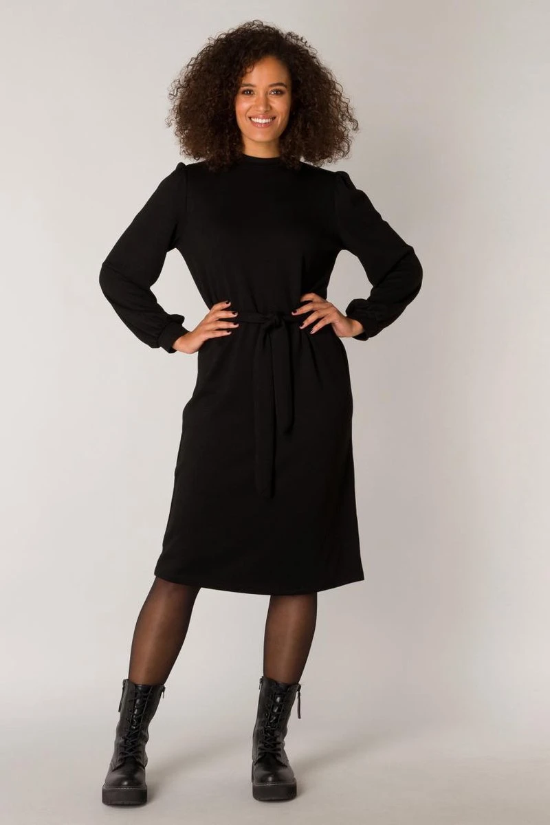 IVY BEAU Selena Jurk - Black - Maat 44 9 IVY BEAU Selena Jurk - Black - Maat 44 - Afbeelding 7