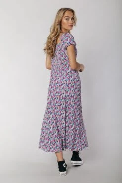 Colourful Rebel Leila Flower Jurk Roze Dames - Wijduitlopende Fit - Viscose - L -Trendyo Trendy Winkel 800x1200 725