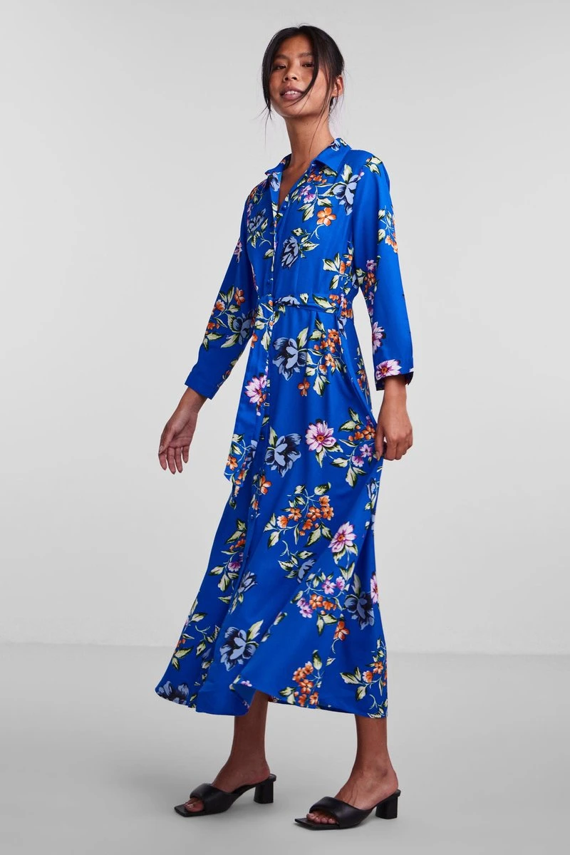 PIECES PCADNANA APRIL 3/4 MIDI DRESS BC Dames Jurk - Maat S 4 PIECES PCADNANA APRIL 3/4 MIDI DRESS BC Dames Jurk - Maat S - Afbeelding 2