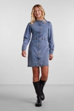 PIECES PCBRU LS DRESS BC Dames Jurk - Maat S -Trendyo Trendy Winkel 800x1200 793