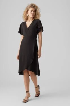 VERO MODA VMSAKI SS CALF WRAP DRESS WVN GA NOOS Dames Jurk - Maat L 11 VERO MODA VMSAKI SS CALF WRAP DRESS WVN GA NOOS Dames Jurk - Maat L -Trendyo Trendy Winkel 800x1200 805