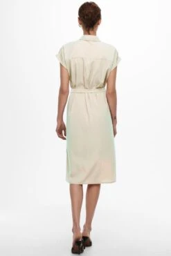 Only Jurk Onlhannover S/s Shirt Dress Noos Wv 15191953 Birch Dames Maat - 40 -Trendyo Trendy Winkel 800x1200 818