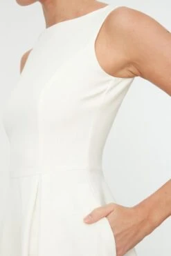 Trendyol Vrouwen Standaard Mouw Ronde Hals A-lijn Jurk -Trendyo Trendy Winkel 800x1200 855