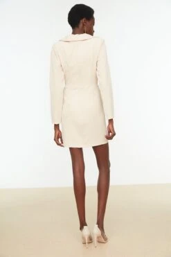 Trendyol Vrouwen Standaard Mouw Cache-coeur Omslag Jurk -Trendyo Trendy Winkel 800x1200 872