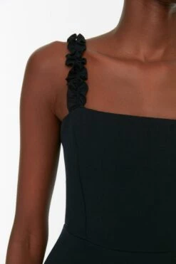 Trendyol Vrouwen Standaard Mouw Vierkante Kraag A-lijn Jurk -Trendyo Trendy Winkel 800x1200 885