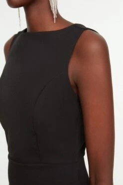 Trendyol Vrouwen Standaard Mouw Boothals Bodycon Jurk -Trendyo Trendy Winkel 800x1200 899
