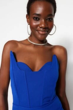 Trendyol Vrouwen Standaard Mouw Strapless Verschuiving Jurk -Trendyo Trendy Winkel 800x1200 939