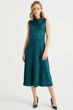 WE Fashion Dames Jurk Met Jacquard Dessin 12 WE Fashion Dames Jurk Met Jacquard Dessin -Trendyo Trendy Winkel 800x1200 963