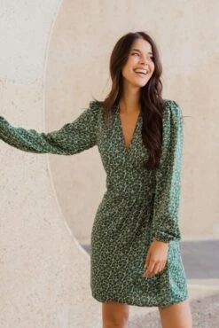 Femme9 Jurk Lissy Wrap Dress With Tie Multicolor Dames Maat - S 7 Femme9 Jurk Lissy Wrap Dress With Tie Multicolor Dames Maat - S -Trendyo Trendy Winkel 801x1200 20