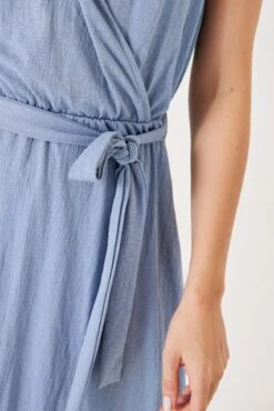 GARCIA Dames Jurk Blauw - Maat L -Trendyo Trendy Winkel 801x1200 33