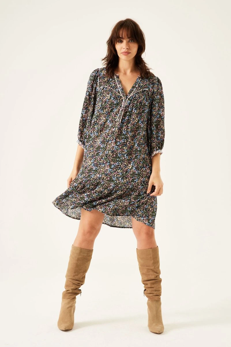 GARCIA Dames Jurk Zwart - Maat XL 4 GARCIA Dames Jurk Zwart - Maat XL - Afbeelding 2