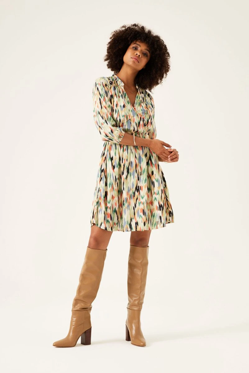 GARCIA Dames Jurk Wit - Maat M 4 GARCIA Dames Jurk Wit - Maat M - Afbeelding 2