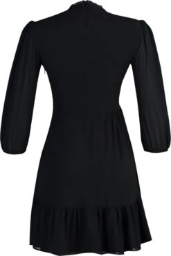 Trendyol Vrouwen Ballon Mouw Staande Kraag Verschuiving Jurk -Trendyo Trendy Winkel 802x1200 4