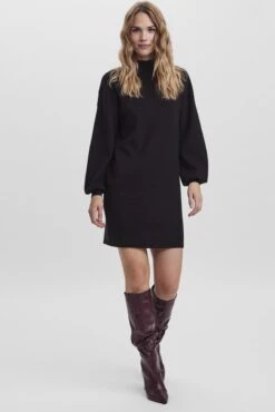 VERO MODA VMNANCY LS FUNNELNECK DRESS GA BOO Dames Jurk - Maat S -Trendyo Trendy Winkel 802x1200 8
