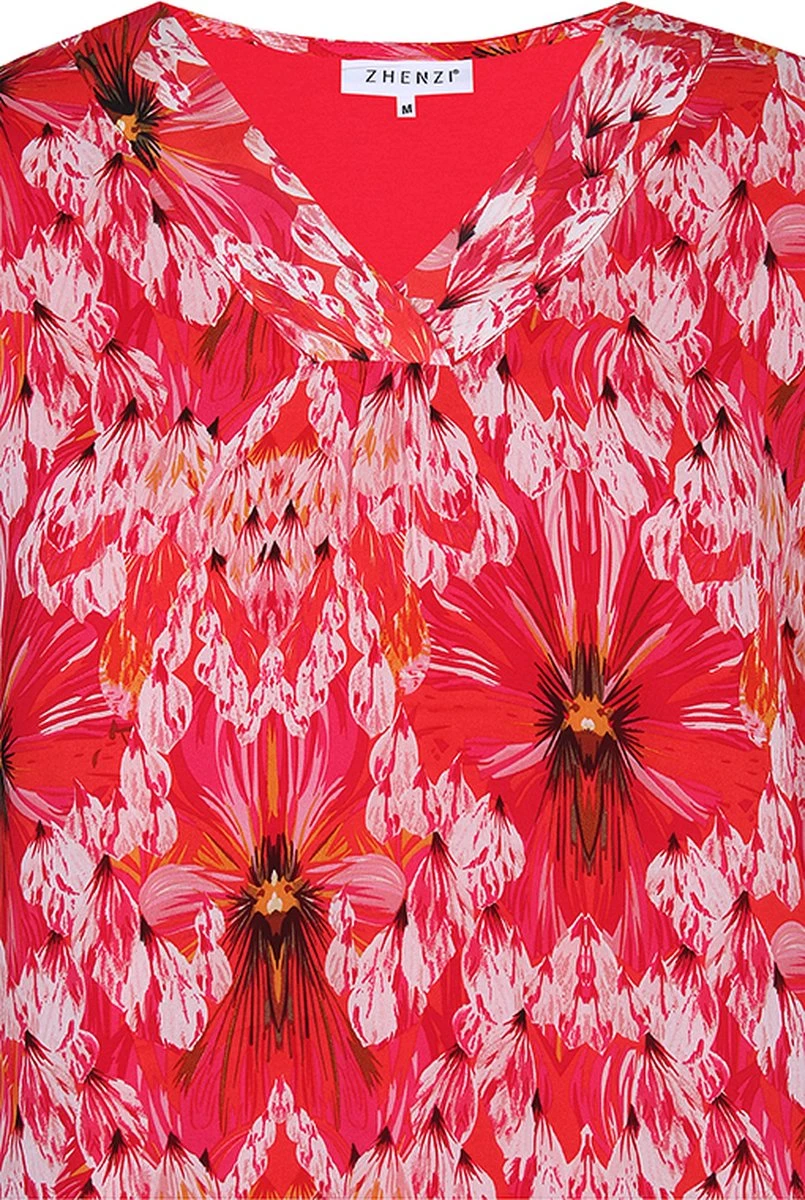 Zhenzi Allie Tuniek/jurk Maat L 50/52 6 Zhenzi Allie Tuniek/jurk Maat L 50/52 - Afbeelding 4